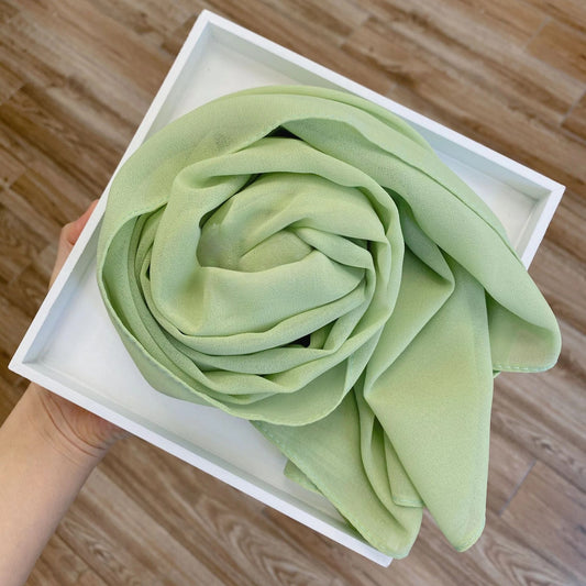 Apple Green Hijab / Scarf