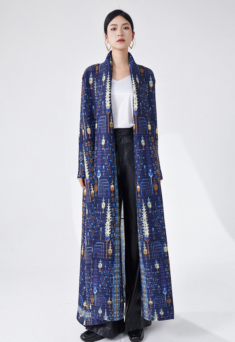 Mysterious Blue Abaya (Fashion wear Abaya, Modest wear Abaya)