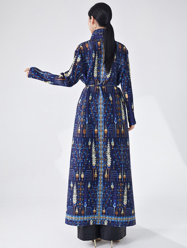 Mysterious Blue Abaya (Fashion wear Abaya, Modest wear Abaya)